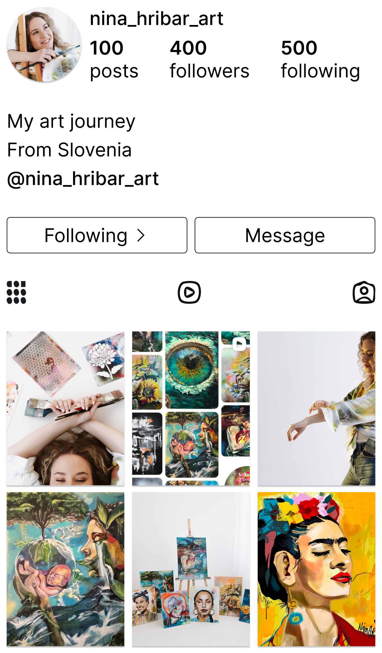 Instagram preview — nina_hribar_art